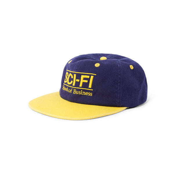 Sci-Fi Fantasy School Of Business Hat, Navy / Yellow