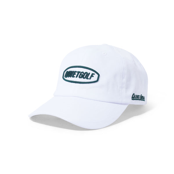 Quiet Golf QG Tour Nylon Hat, White