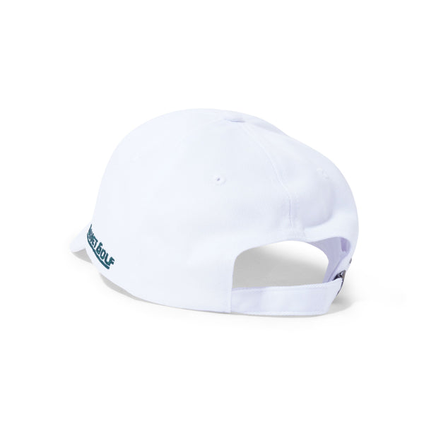 Quiet Golf QG Tour Nylon Hat, White