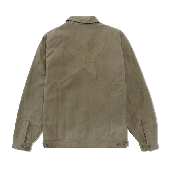 Carpet Company Embossed Work Jacket, Sage