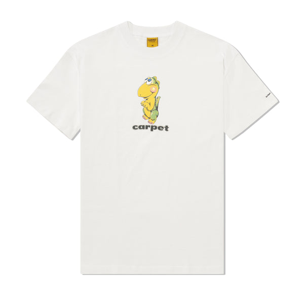 Carpet Company Dino Tee, White