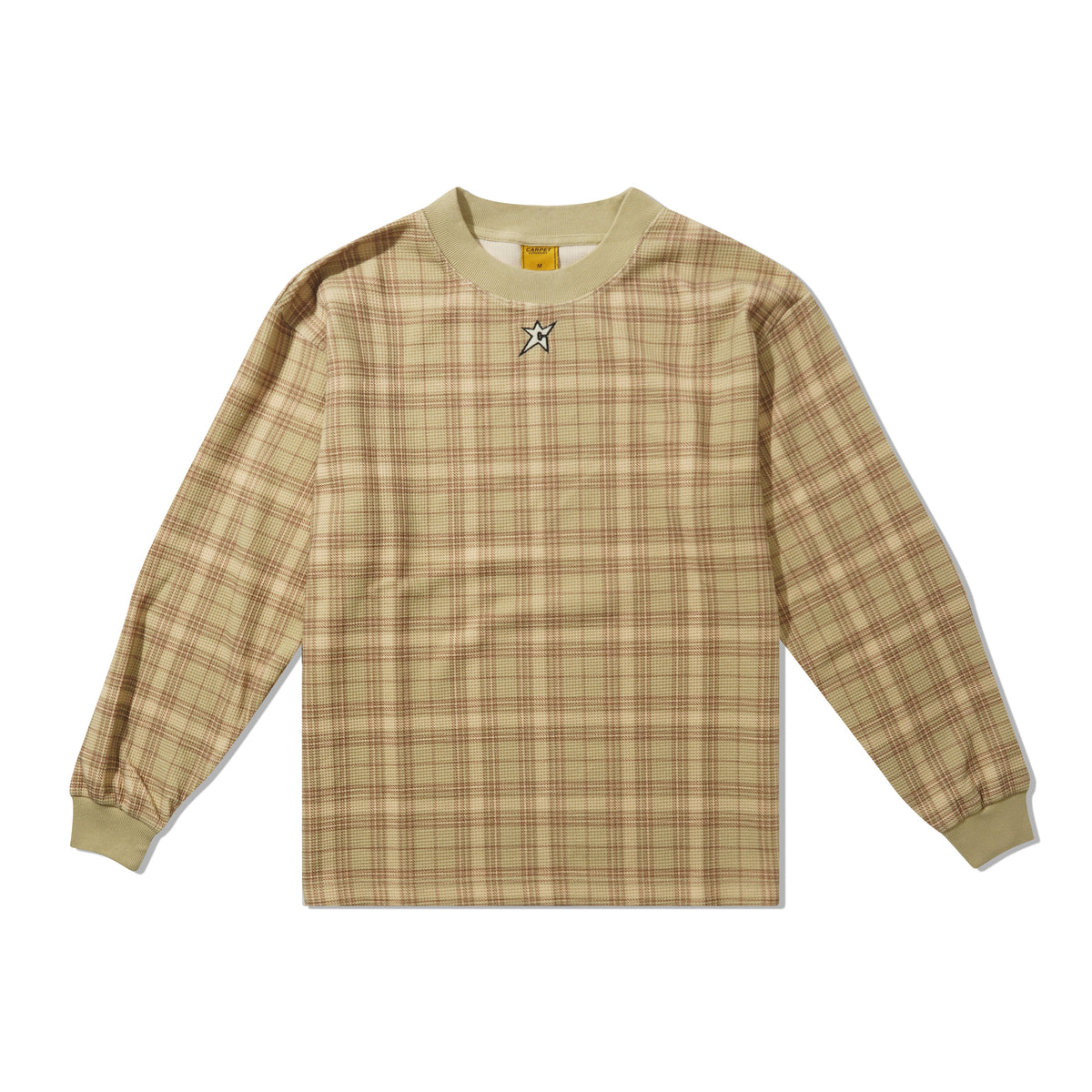 Plaid Thermal, Cream