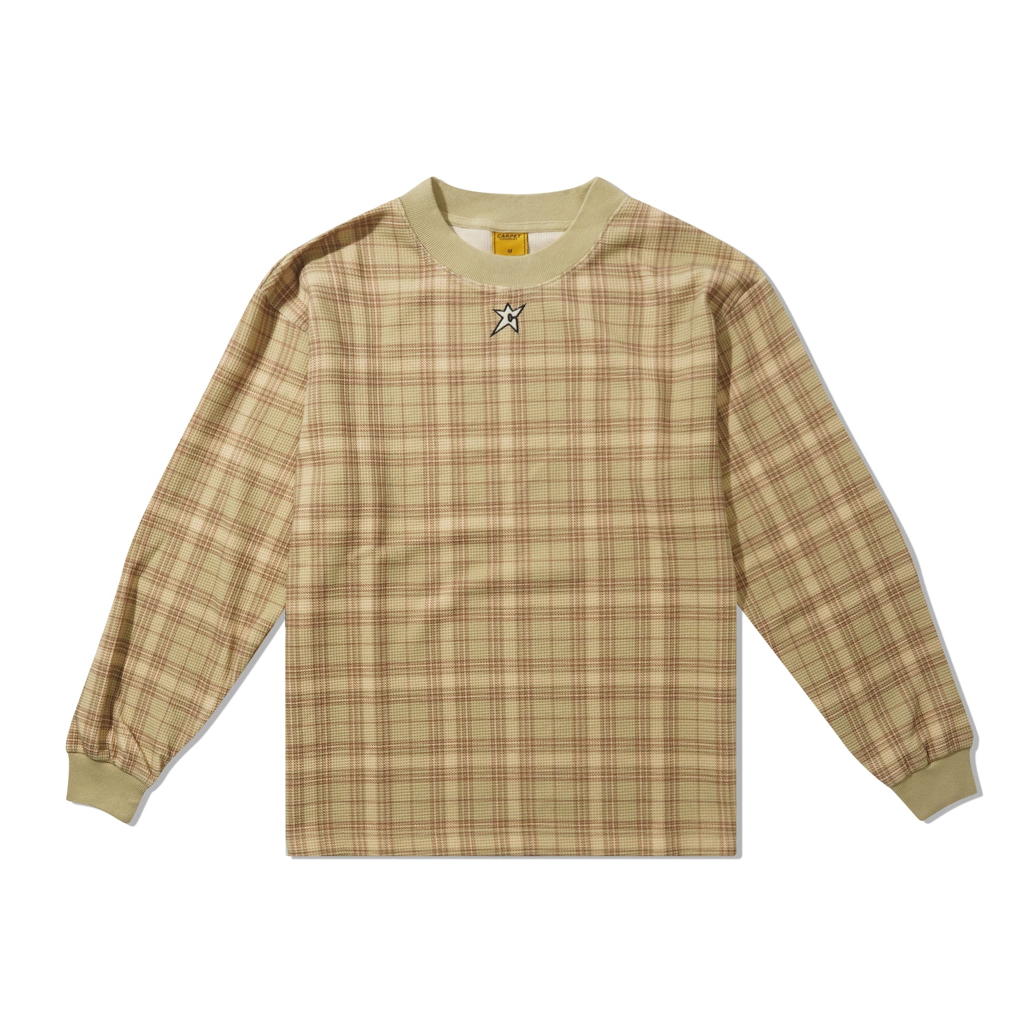 Plaid Thermal, Cream