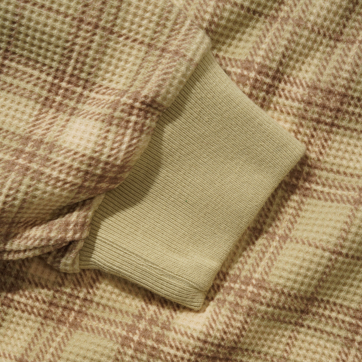 Plaid Thermal, Cream