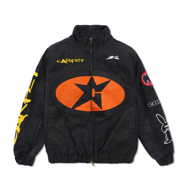 Carpet Company Racing Jacket, Black