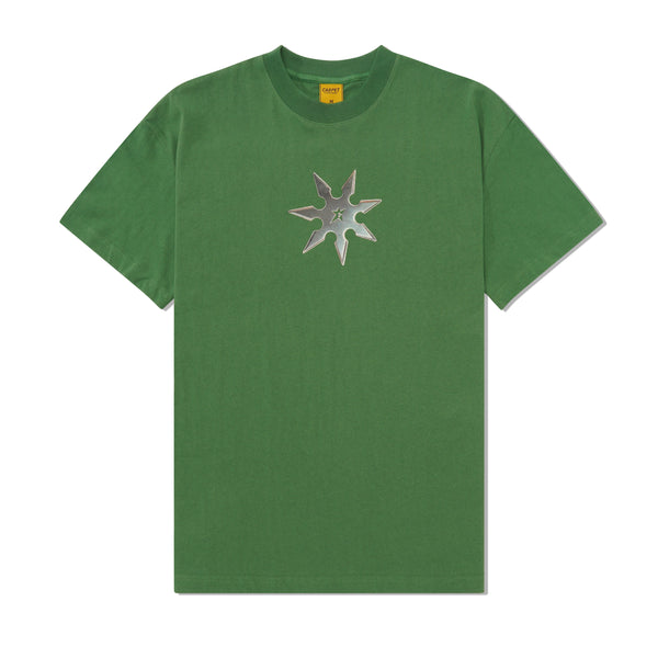 Carpet Company Throwing Star Tee, Green