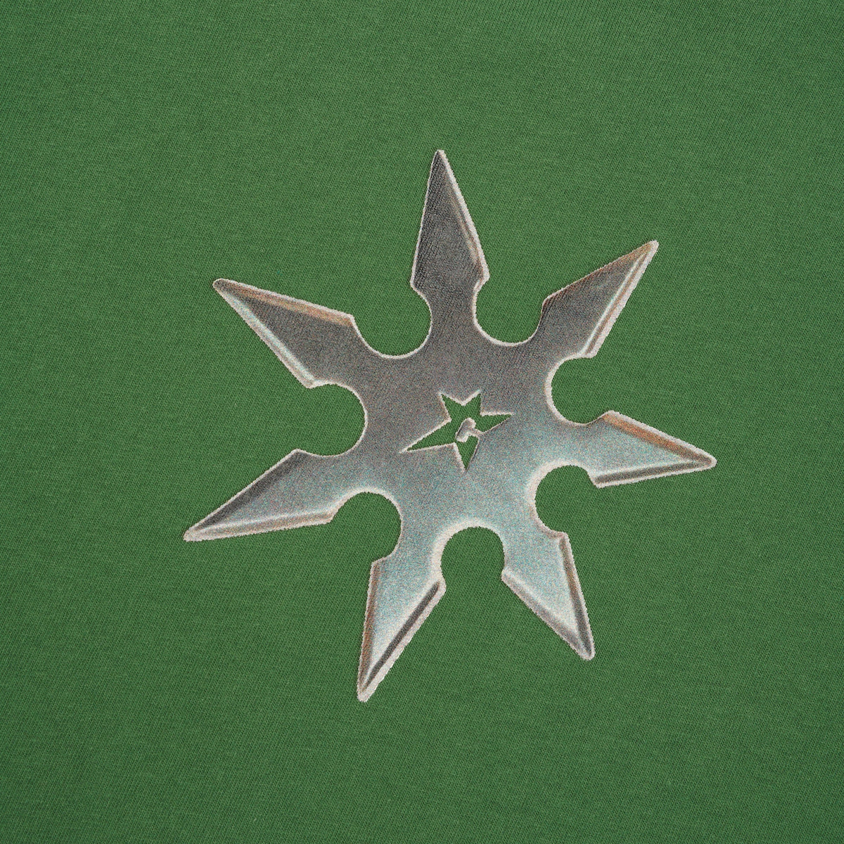 Throwing Star Tee, Green