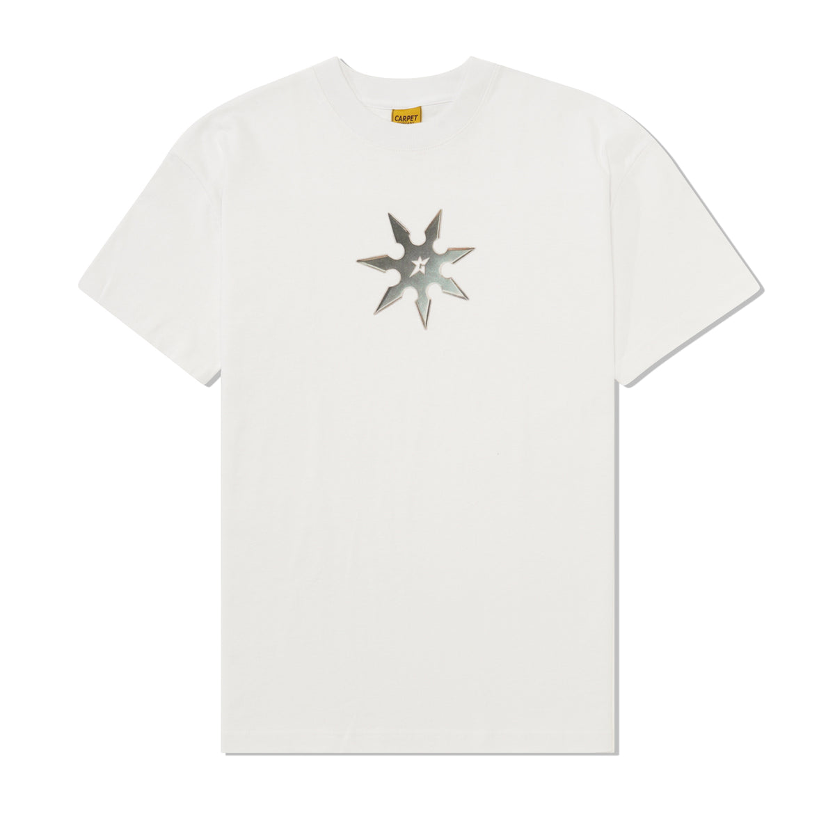 Throwing Star Tee, White