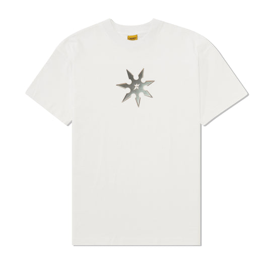 Throwing Star Tee, White