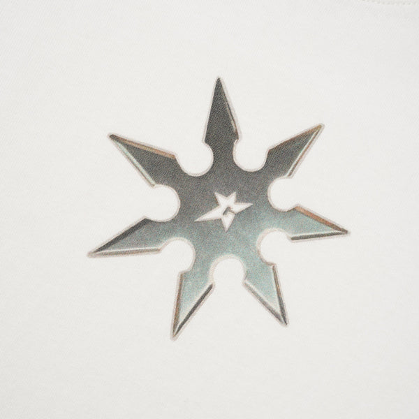 Carpet Company Throwing Star Tee, White