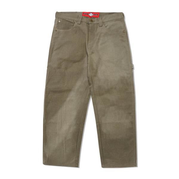 Carpet Company Embossed Jeans, Sage