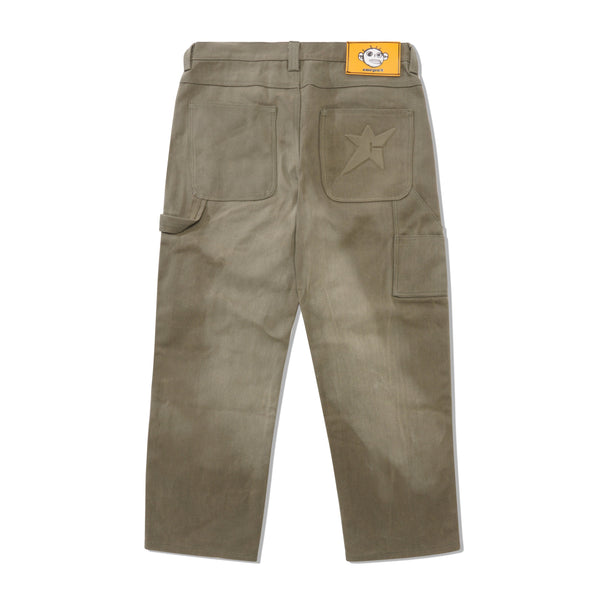 Carpet Company Embossed Jeans, Sage