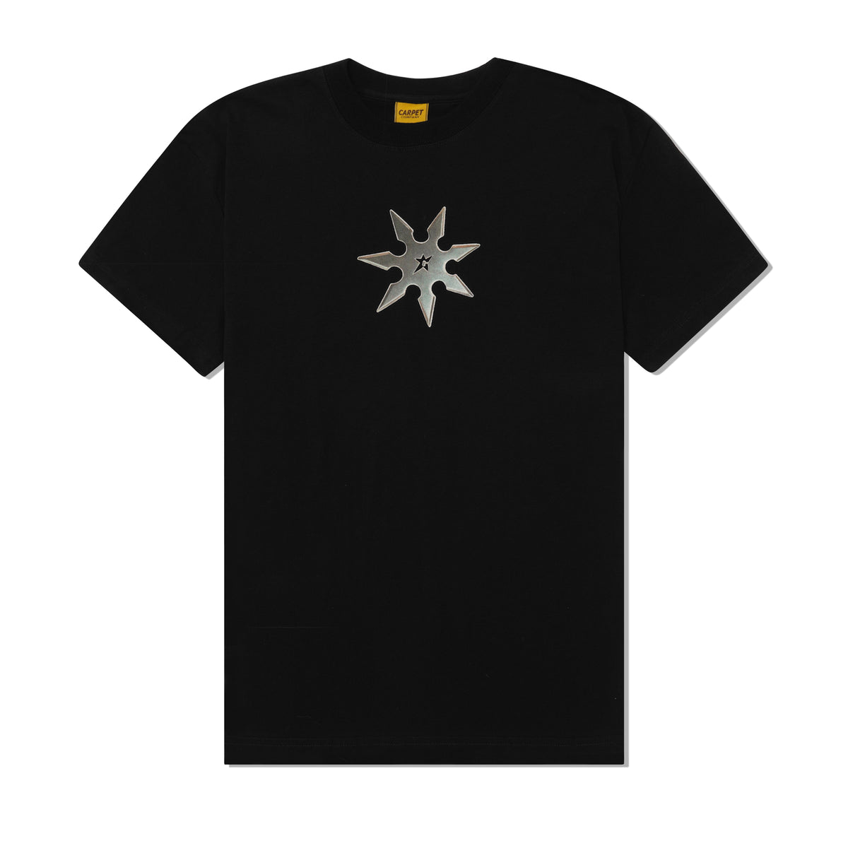 Throwing Star Tee, Black