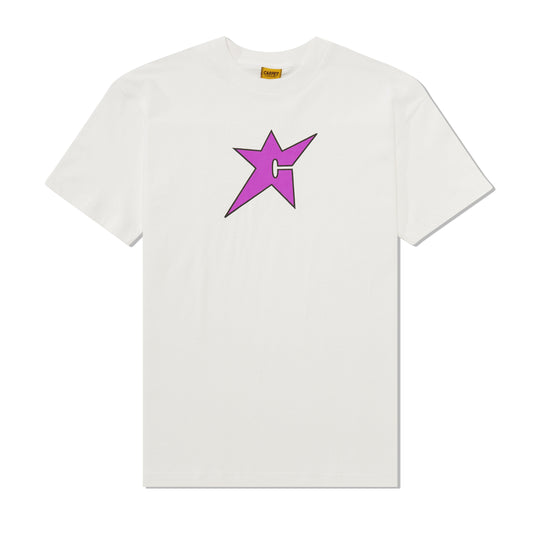 C-Star Logo Tee, White