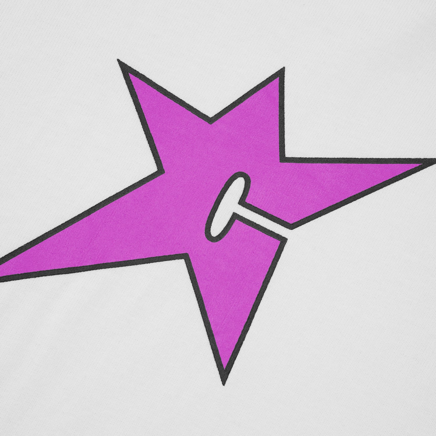 C-Star Logo Tee, White