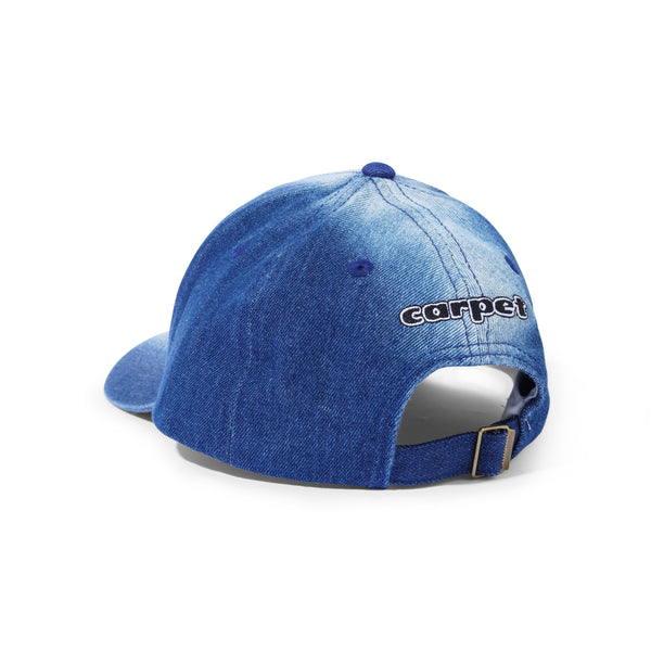 Carpet Company C-Star Bleached Denim Hat, Blue
