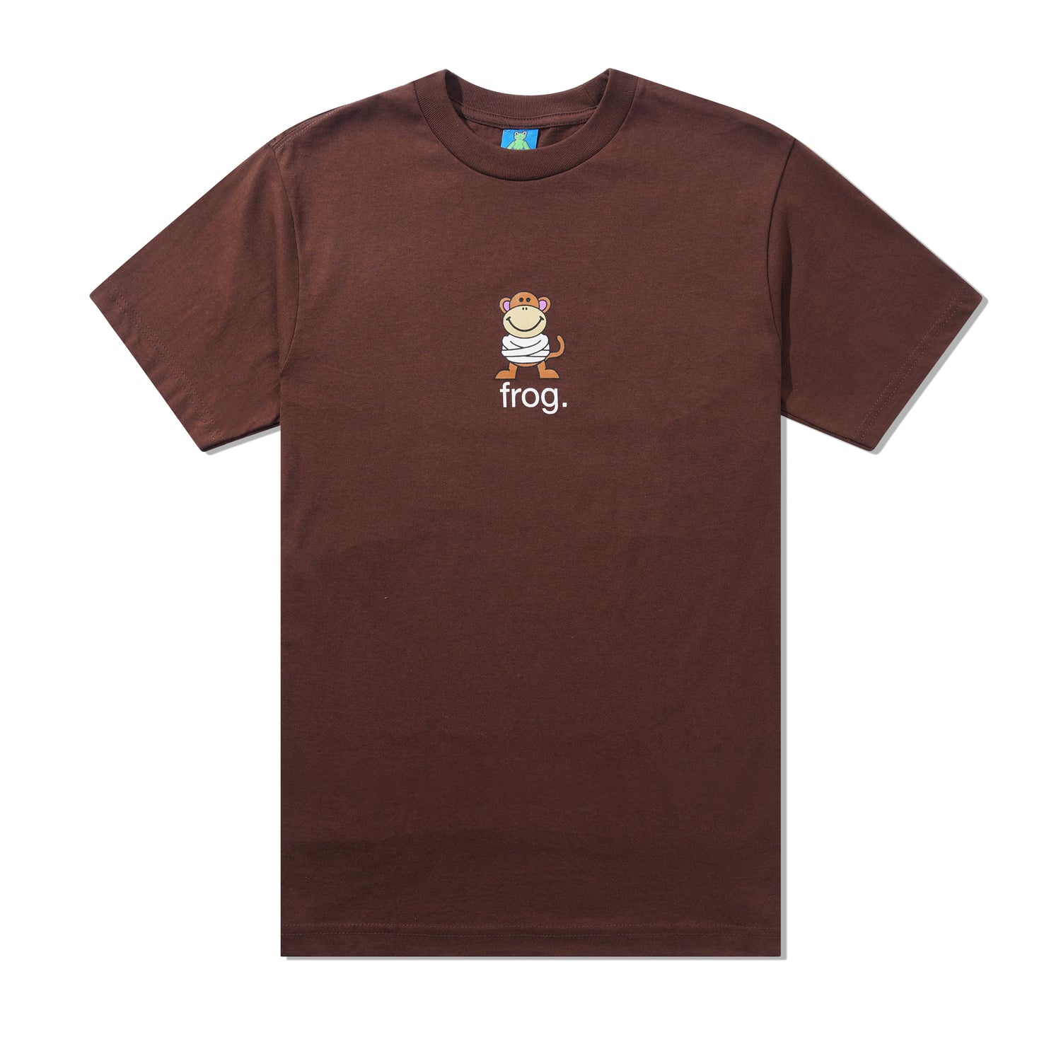 Krazy Monk Tee, Brown