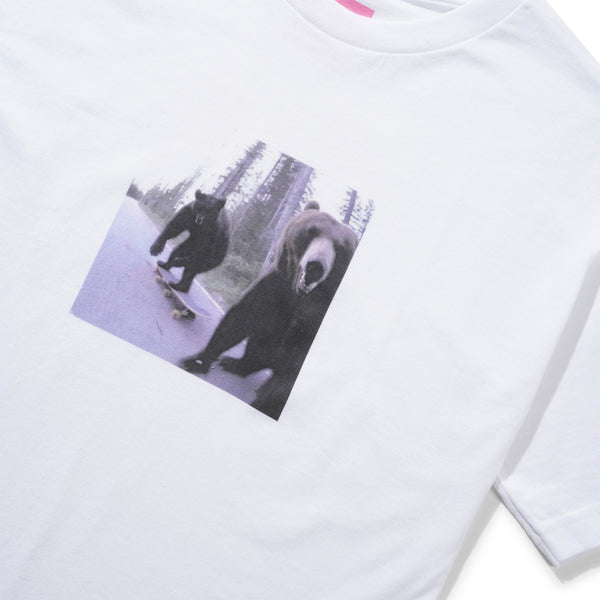 Frog Skateboards Bears Tee, White