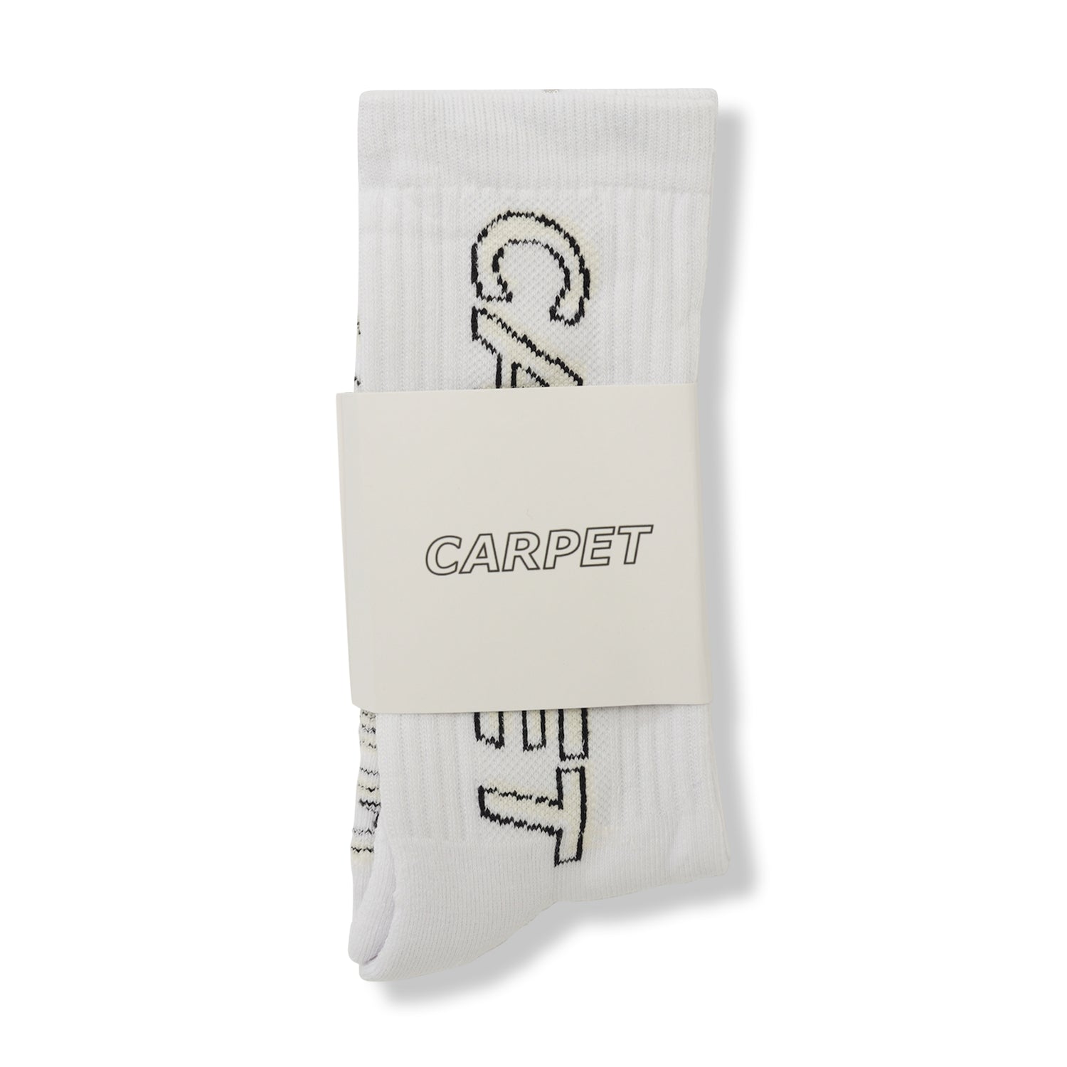Misprint Sock, White