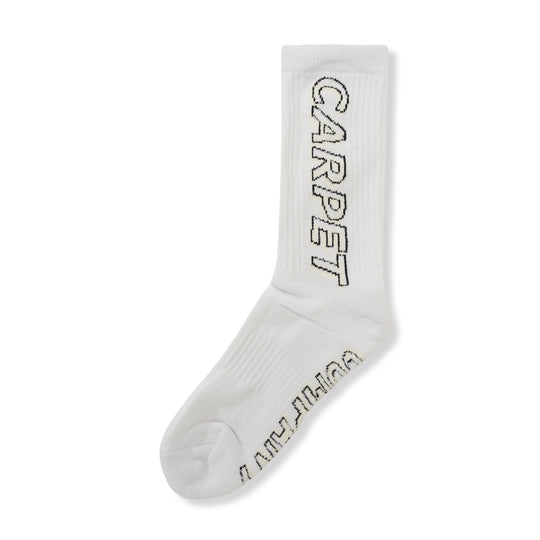 Misprint Sock, White