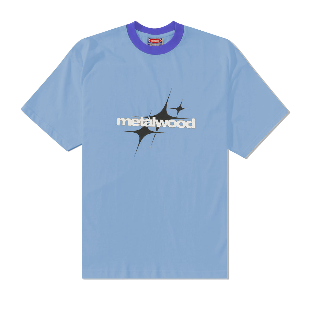 Twinkle Oversized Tee, Dusty Teal / Hydrangea