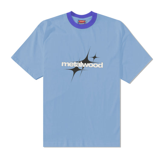 Twinkle Oversized Tee, Dusty Teal / Hydrangea