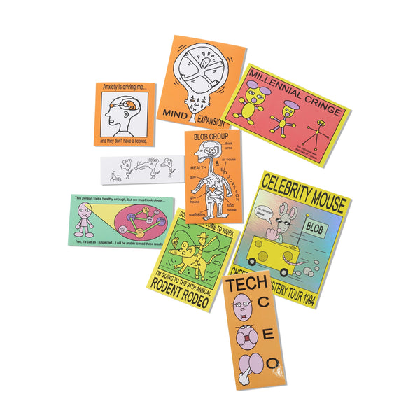 Blob Group Sticker Pack #3