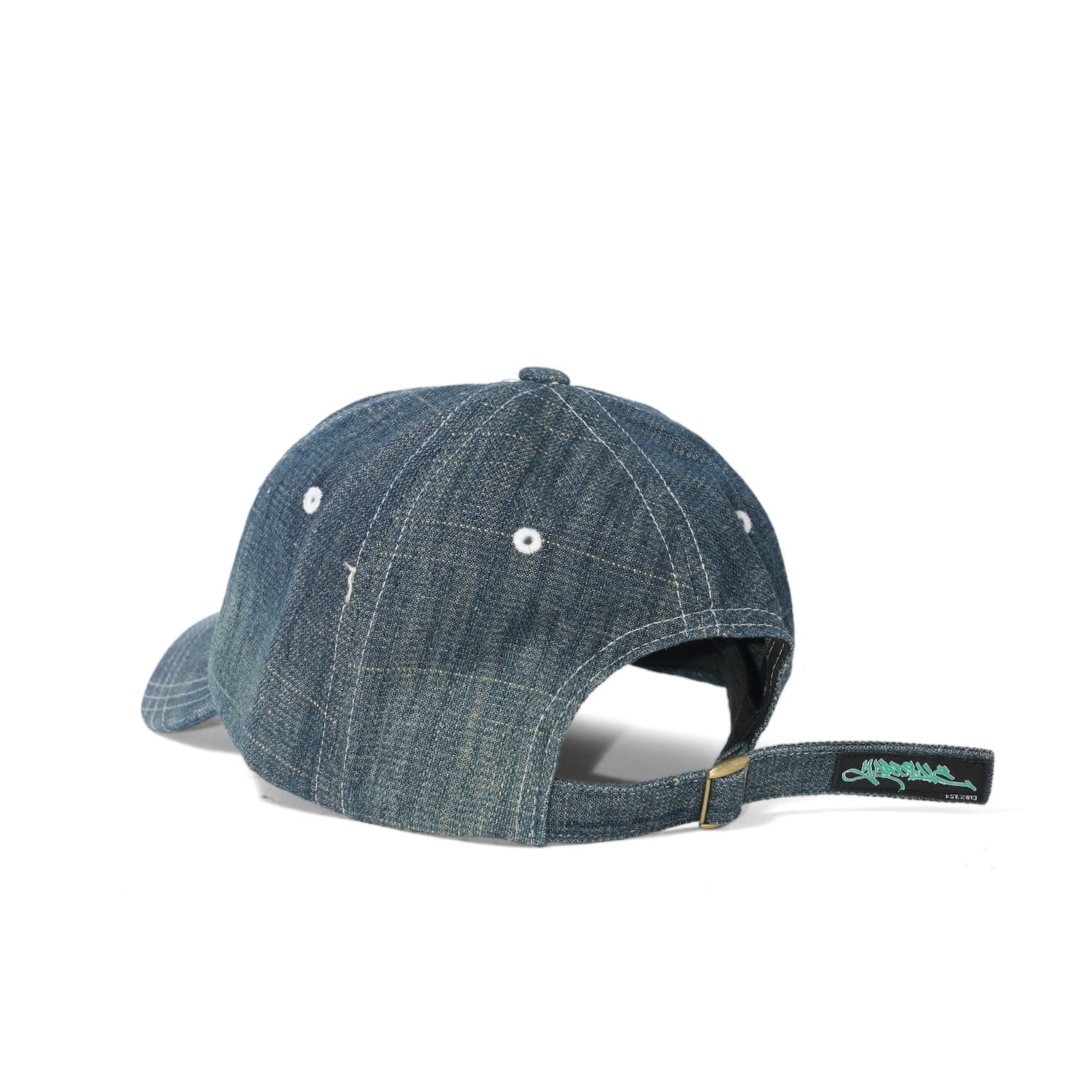 Faded Slub Denim Hat, Light Blue