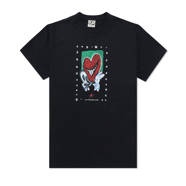 Limosine Heart Throb Tee, Black