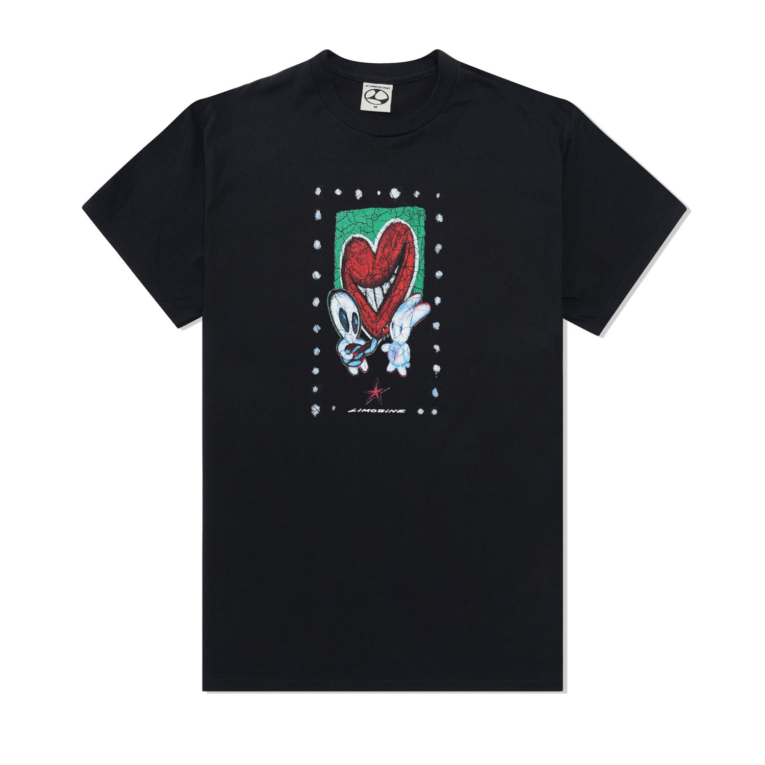 Heart Throb Tee, Black