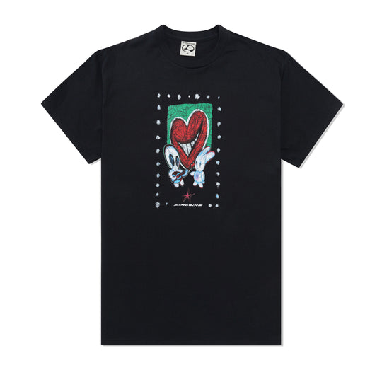 Heart Throb Tee, Black