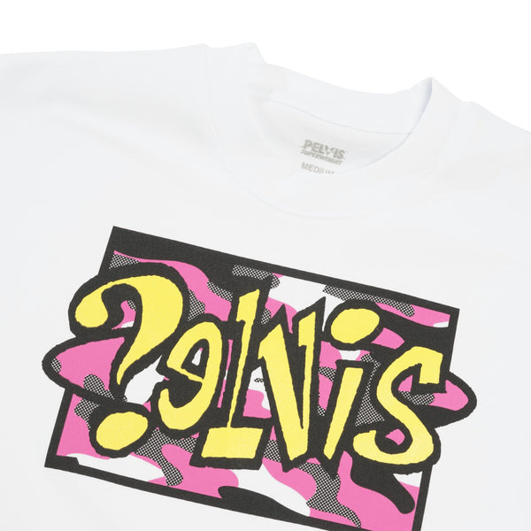 Pelvis Ovalo Logo Tee, White