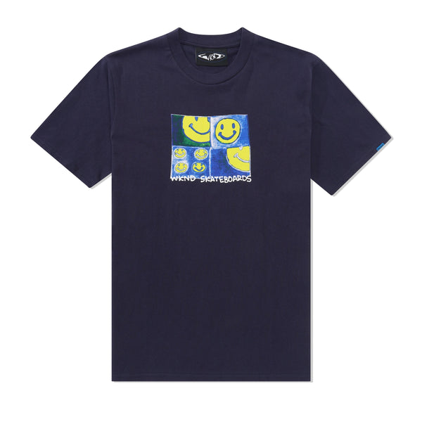 WKND Smirley Tee, Navy