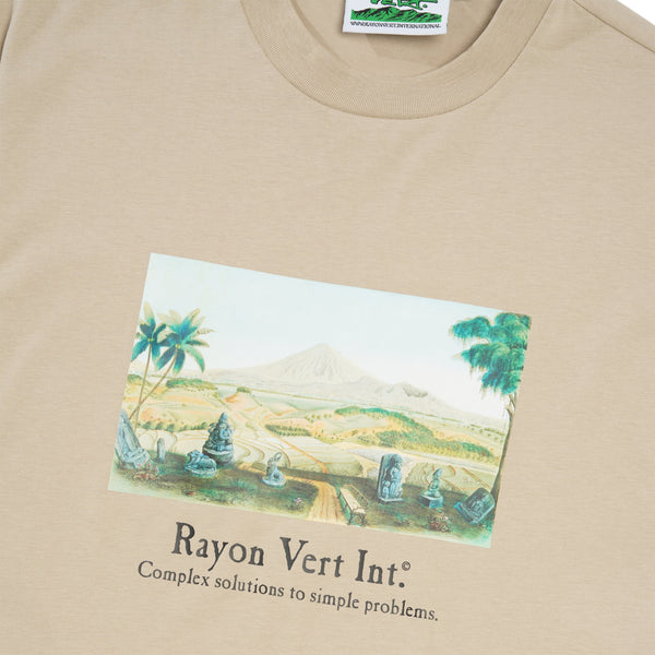 Rayon Vert Temple Tee, Sand