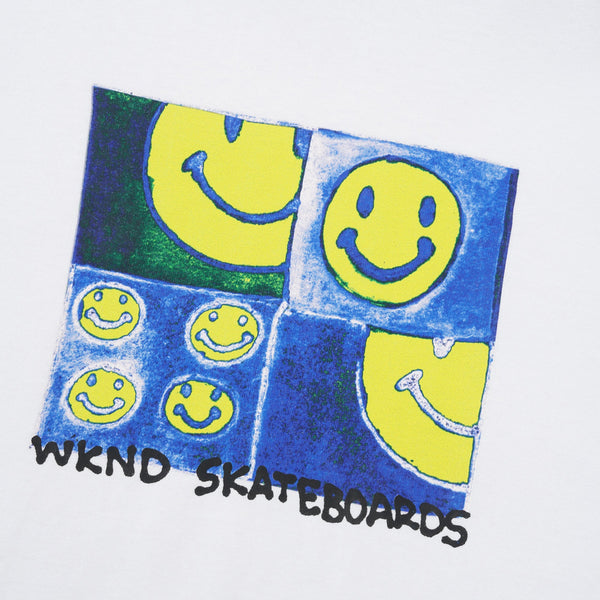 WKND Smirley Tee, White