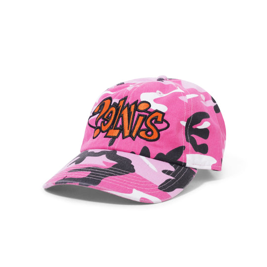 Ovalo Logo Hat, Pink Camo