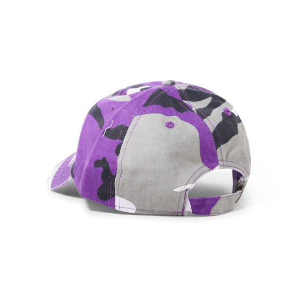 Pelvis Ovalo Logo Hat, Purple Camo
