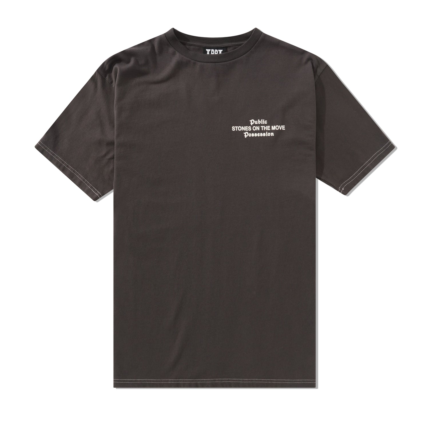 Monument Tee, Washed Out Black