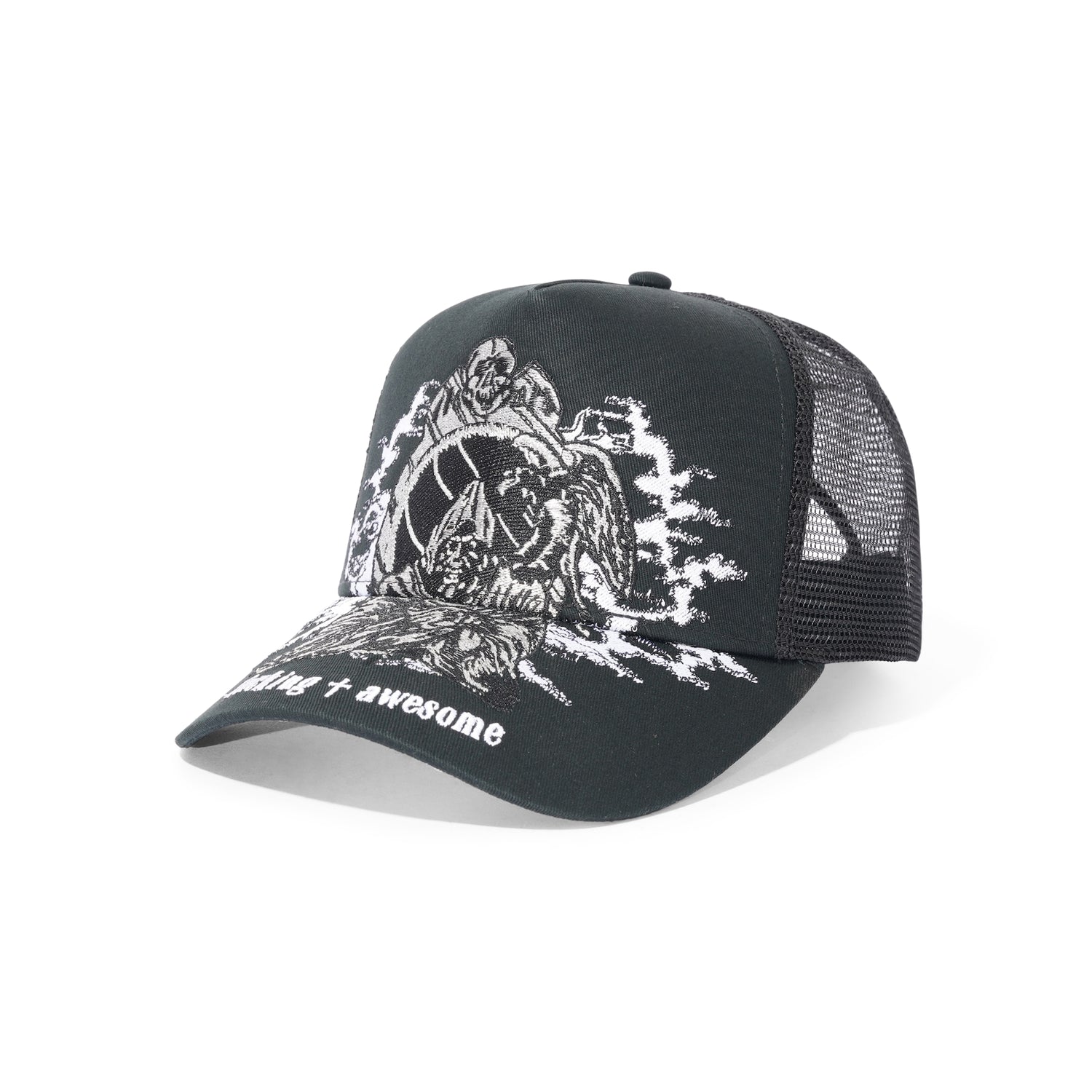 Demon Trucker Cap, Black