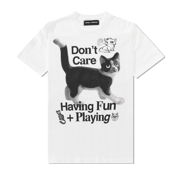 Henry Johnson Don't Care Tee, White