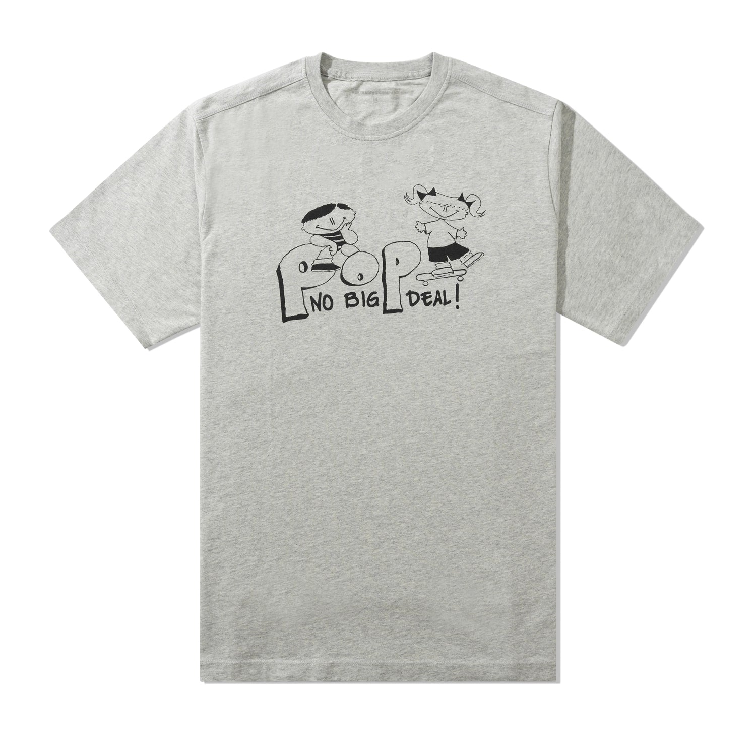 No Deal Tee, Heather Grey