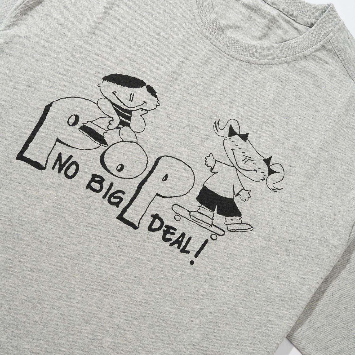 No Deal Tee, Heather Grey