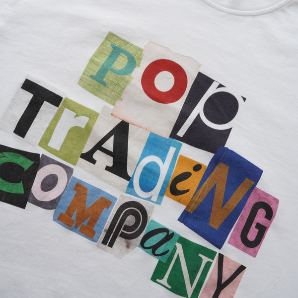 POP Trading Company Ransom Tee, White