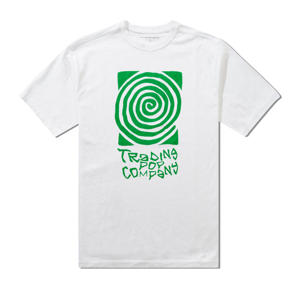POP Trading Company Block Tee, White