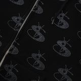 Bijou Pullover Hood, Black / Indigo