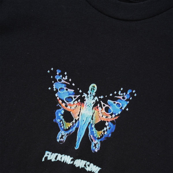 Fucking Awesome Butterfly Tee, Black