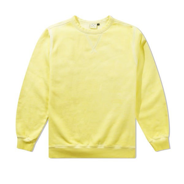 POP Trading Company Logo Crewneck, Lemon Grass