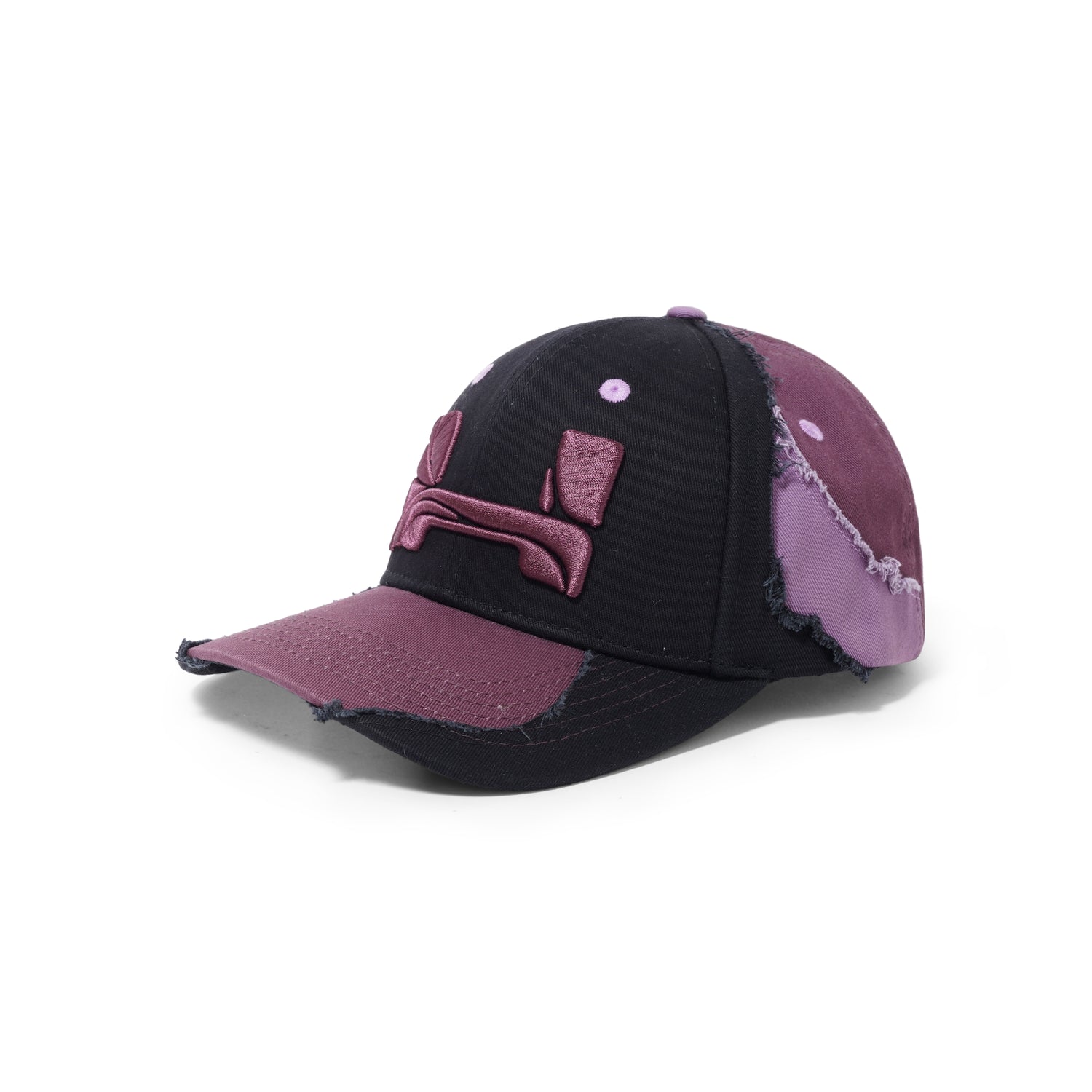 H-Store Hat, Black / Maroon / Lilac