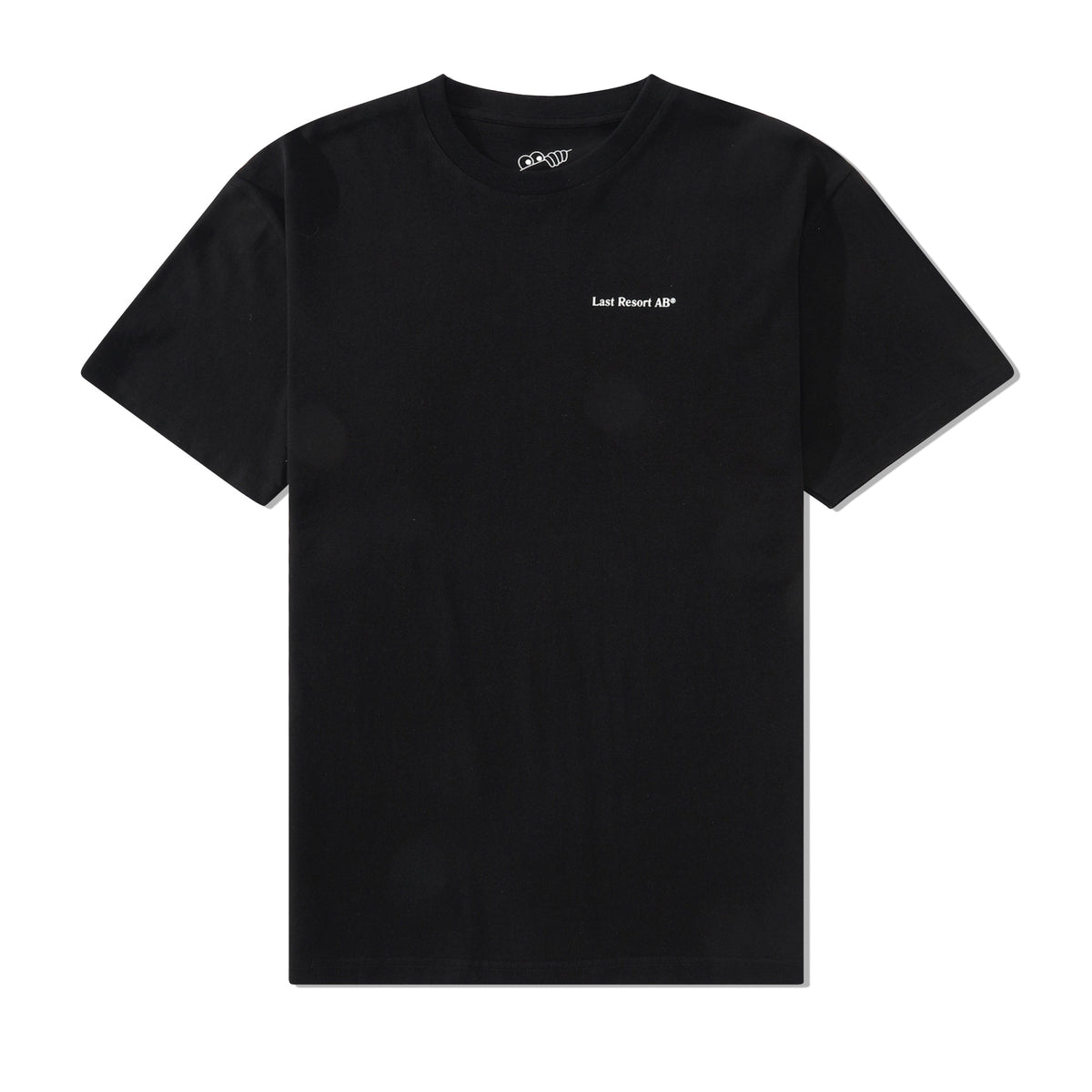 Atlas Monogram Tee, Black / White