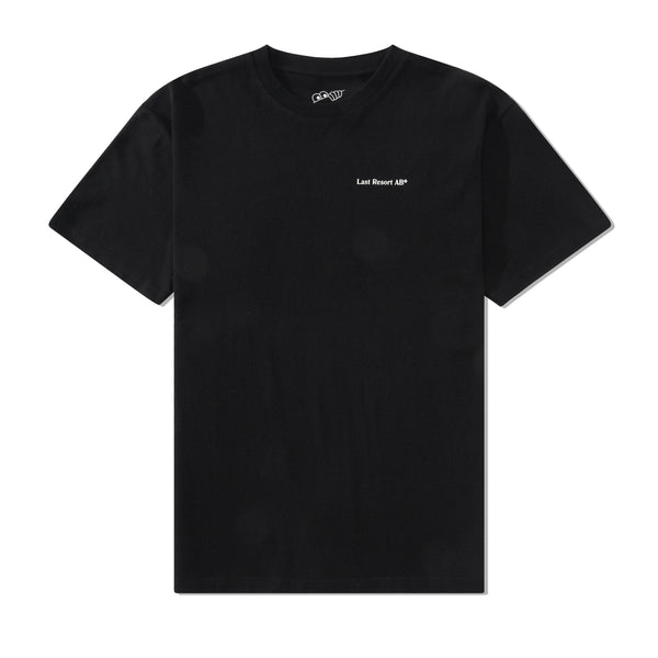 Last Resort AB Atlas Monogram Tee, Black / White